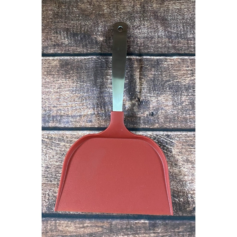 Wilton Red Really Big Cookie Spatula Stainless Steel & Plastic Size 12.7"x 6.6"